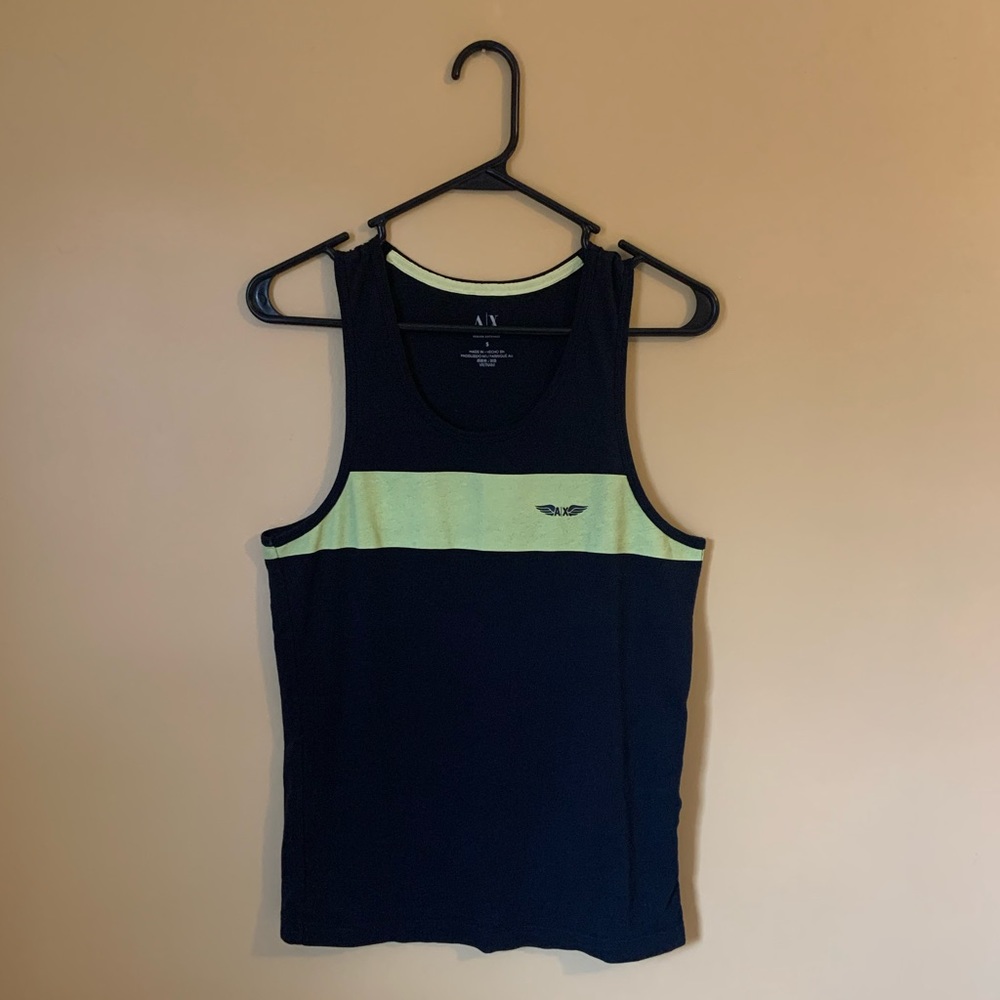 ARMANI EXCHANGE Tank Top - XS / Blue
